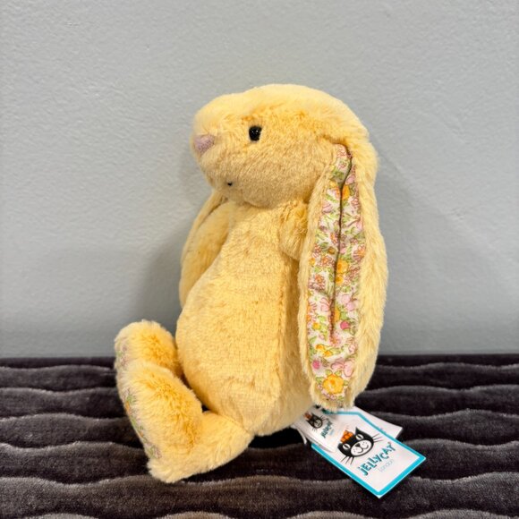RARE Jellycat Small Blossom Lemon Bunny BNWT - Picture 4 of 6